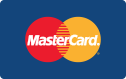 Master Card logo prominently displayed on a blue background, symbolizing secure and convenient payment solutions.